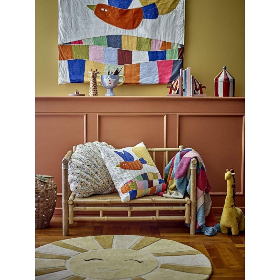 Bloomingville Mini Colorine Decke 130x160 cm, Blau