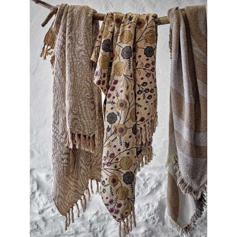 Bloomingville Eydis Decke 130x160 cm, Natur