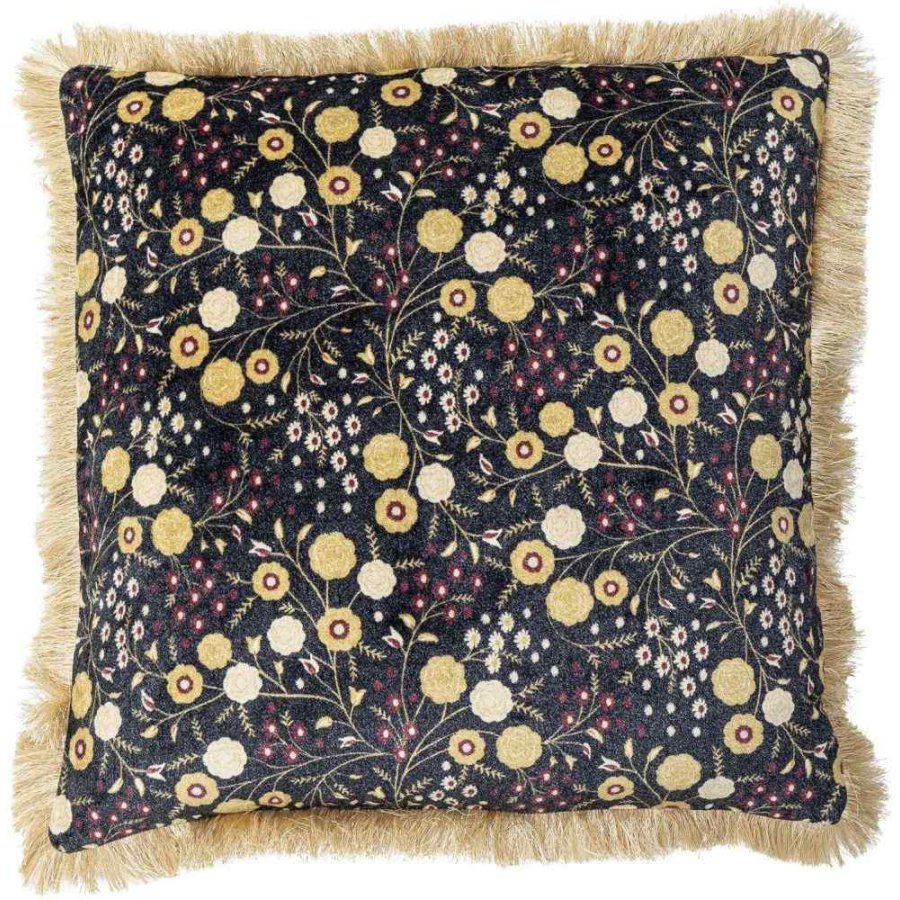 Bloomingville Eydis Kissen 45x45 cm, Blau