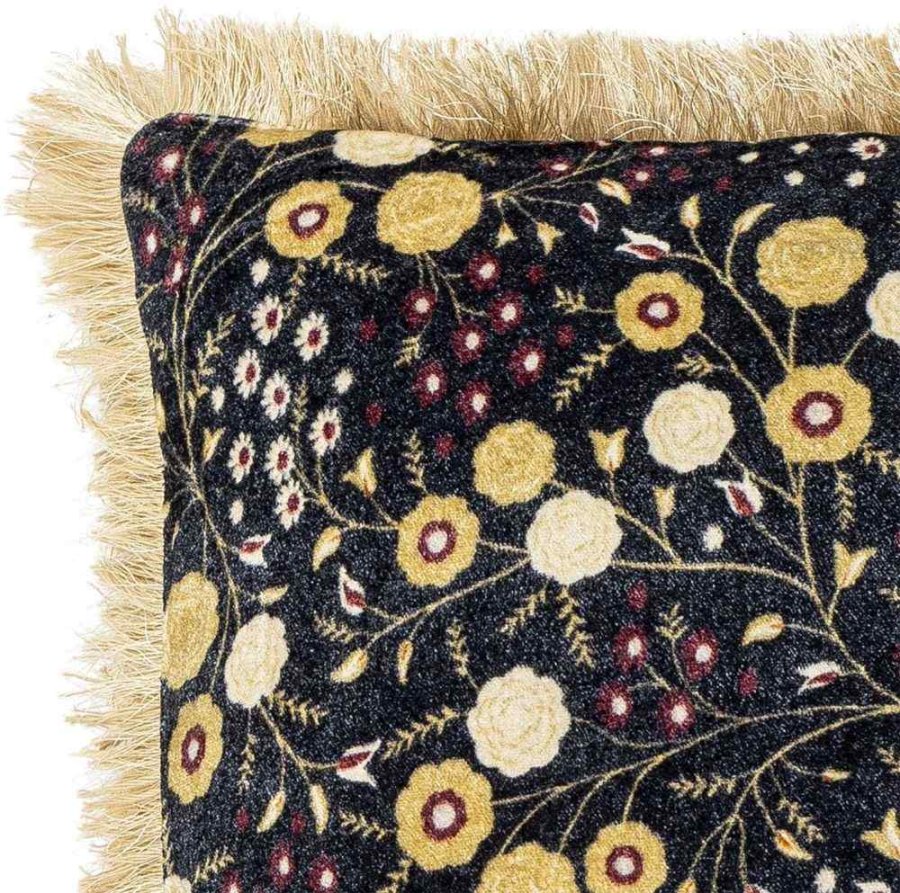 Bloomingville Eydis Kissen 45x45 cm, Blau