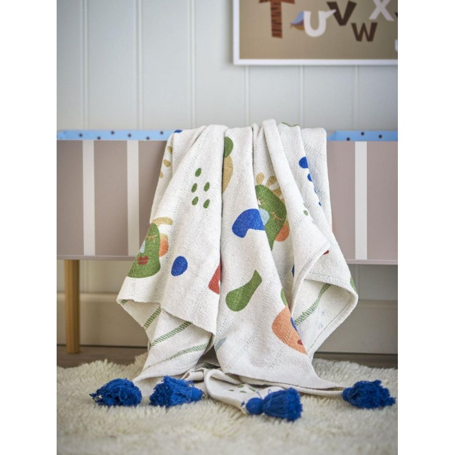 Bloomingville Mini Sylvie Decke 130x160 cm, Natur