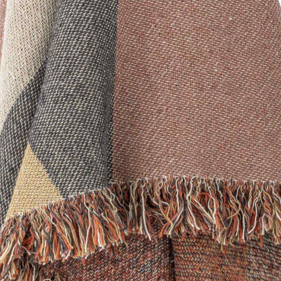 Bloomingville Arni Decke 130x160 cm, Braun