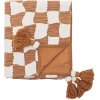 Creative Collection Chola Decke 130x150 cm, Braun
