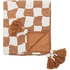 Creative Collection Chola Decke 130x150 cm, Braun