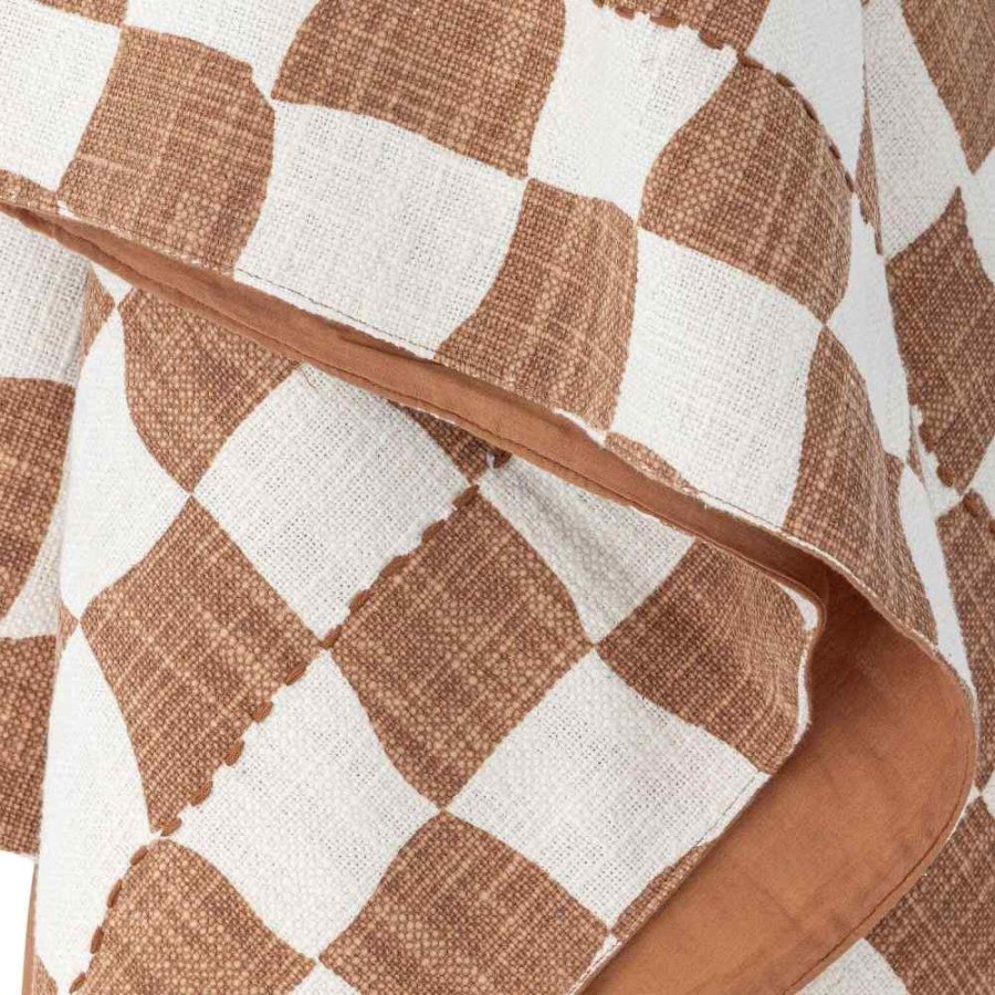Creative Collection Chola Decke 130x150 cm, Braun