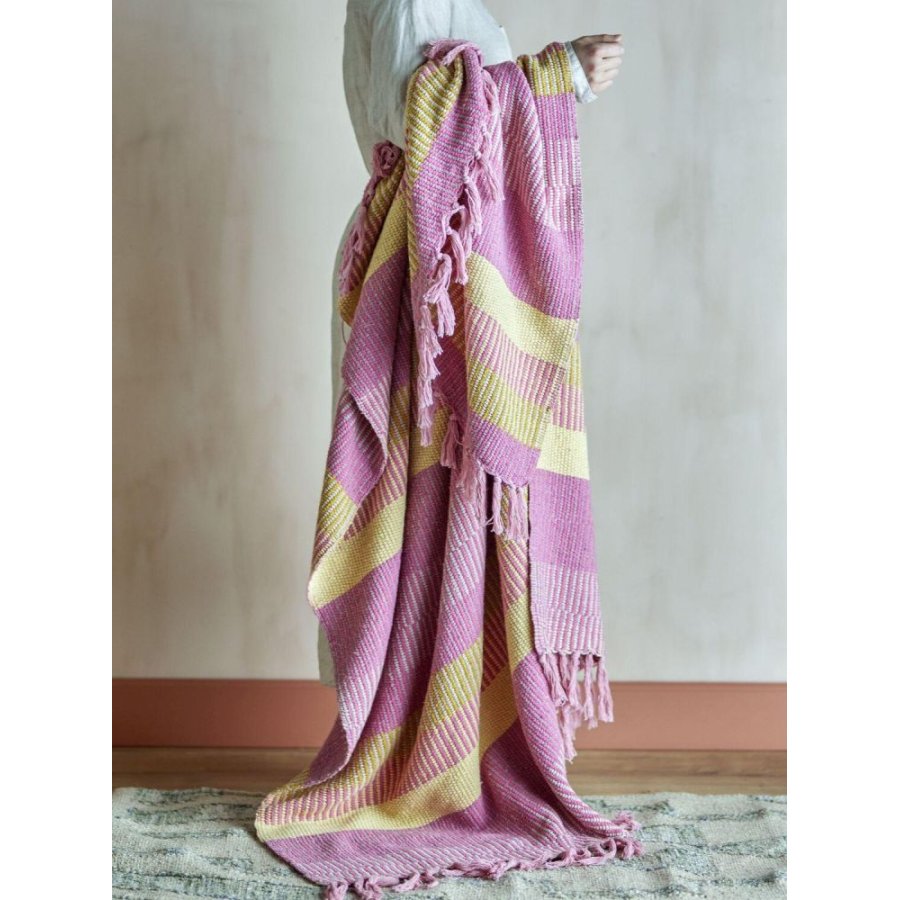 Creative Collection Isnel Decke 130x160 cm, Pink