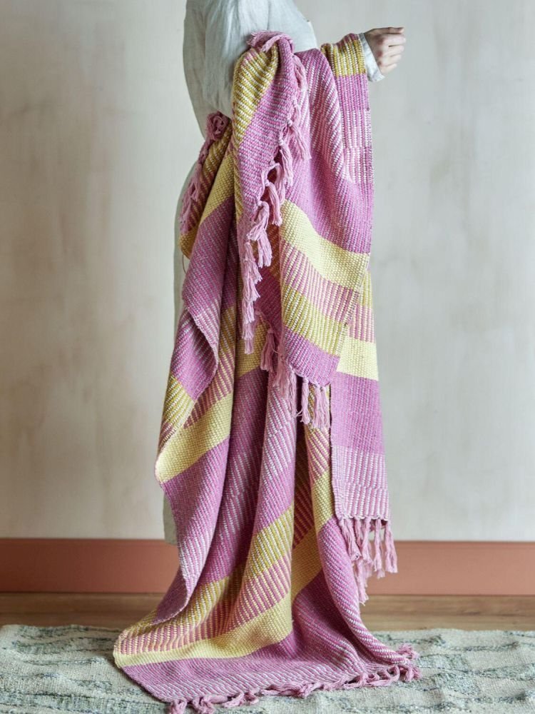 Creative Collection Isnel Decke 130x160 cm, Pink