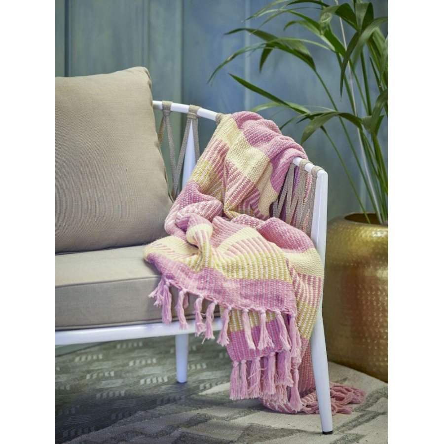 Creative Collection Isnel Decke 130x160 cm, Pink
