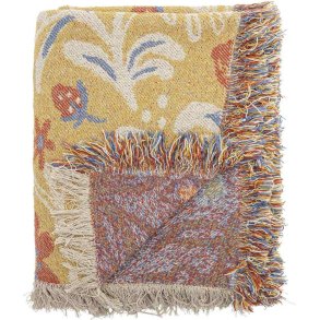 Bloomingville Reims Decke 130x160 cm, Gelb