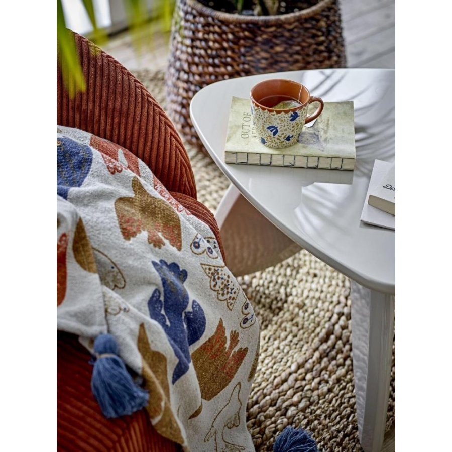 Bloomingville Anniversary Decke 130x160 cm, Braun
