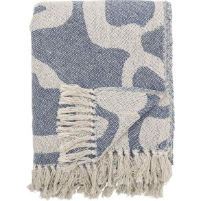 Bloomingville Salobre Decke 130x160 cm, Blau