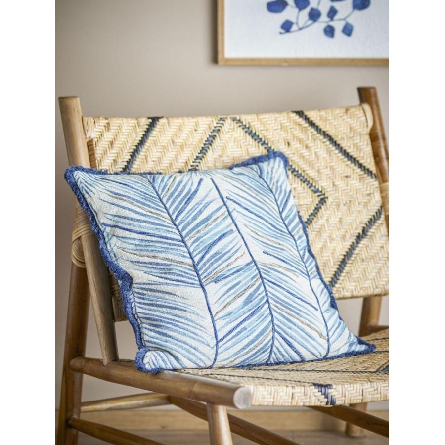 Creative Collection Laval Kissen 50x50 cm, Blau