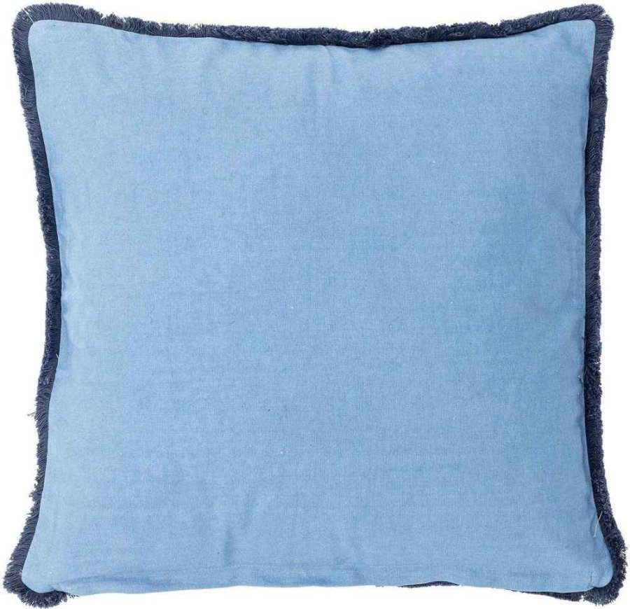 Creative Collection Laval Kissen 50x50 cm, Blau