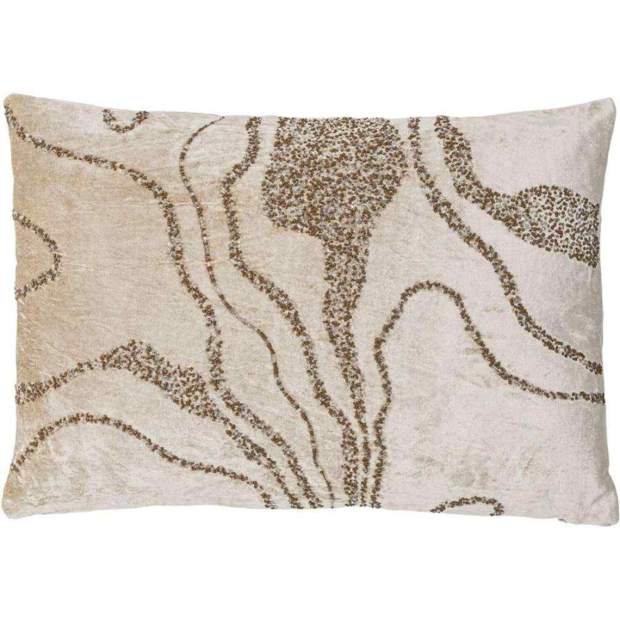 Bloomingville Adelona Kissen 35x50 cm, Braun