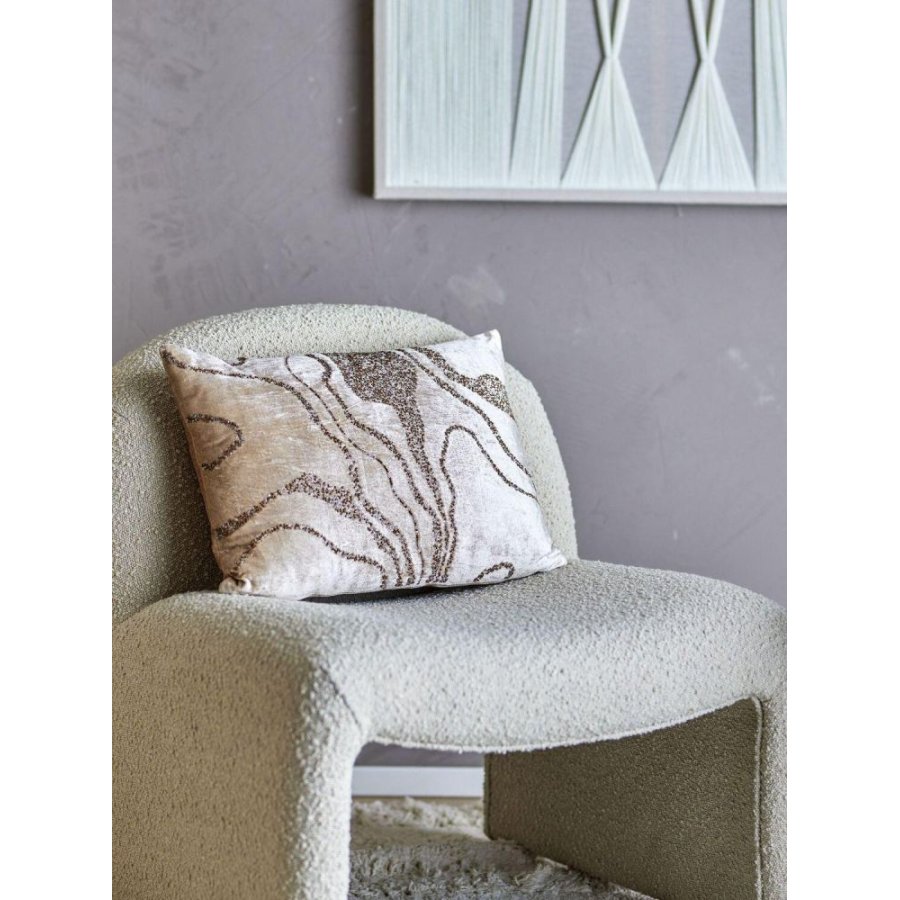 Bloomingville Adelona Kissen 35x50 cm, Braun