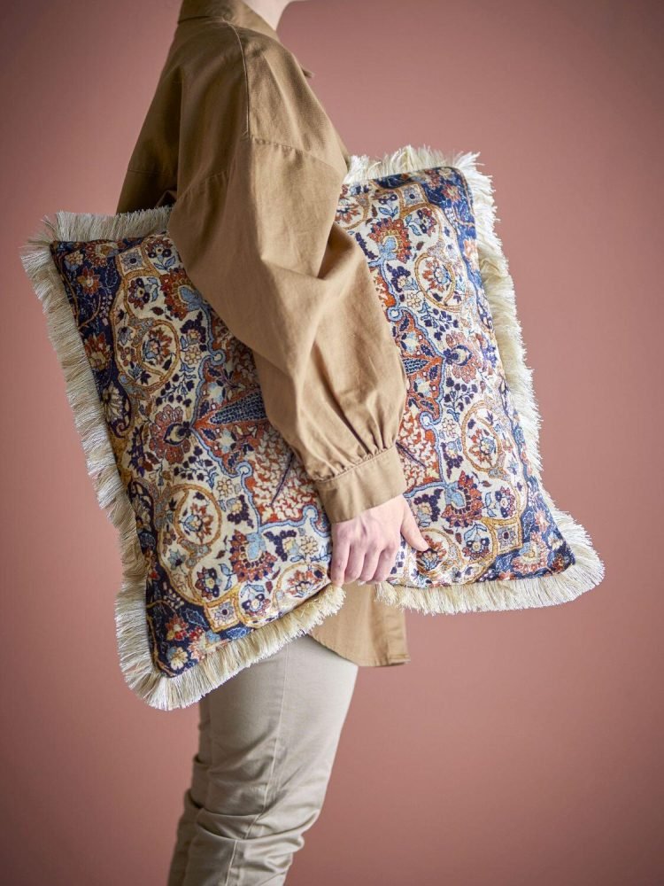 Creative Collection Asu Kissen 50x50 cm, Braun