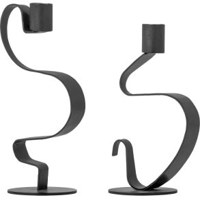 Bloomingville Do Kerzenhalter 2er Set, Schwarz