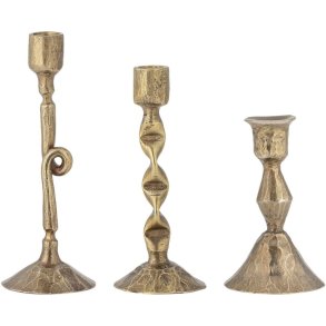 Bloomingville Efsa Kerzenhalter 3er Set, Messing