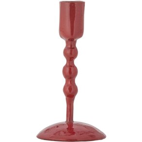 Bloomingville Eber Kerzenhalter H14 cm, Rot