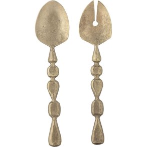 Bloomingville Edi Salatset 2-teilig 26,5 cm, Messing