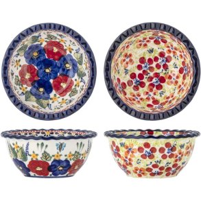 Creative Collection Florist Schssel 2er Set 13 cm, Rot