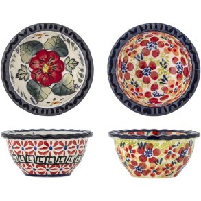 Creative Collection Florist Schssel 2er Set 9 cm, Rot