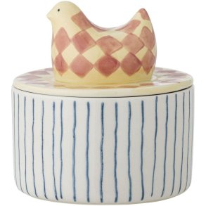 Bloomingville Biona Bonbonniere H12 cm, Rosa