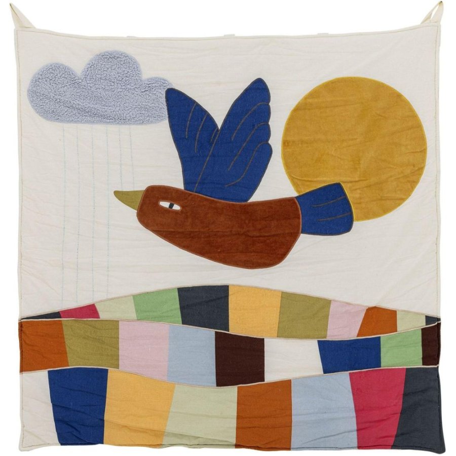 Bloomingville Mini Colorine Wanddekoration 101x101 cm, Natur