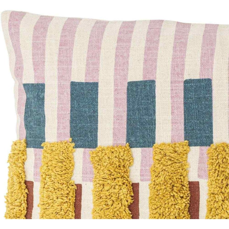 Bloomingville Lane Kissen 40x60 cm, Rosa