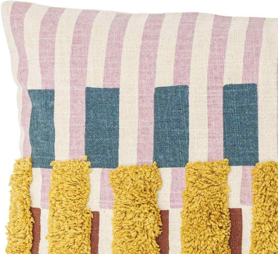 Bloomingville Lane Kissen 40x60 cm, Rosa