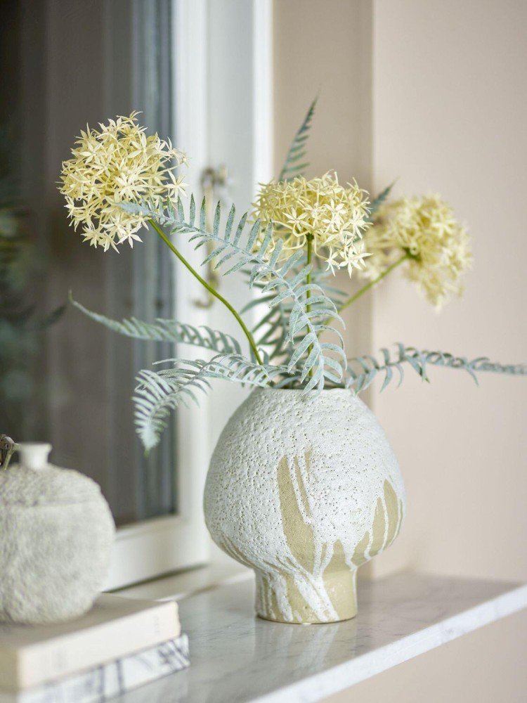 Bloomingville Morag Vase H19 cm, Natur