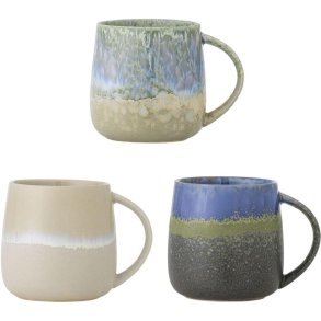 Creative Collection Cloe Becher 3er Set 46 cl, Blau