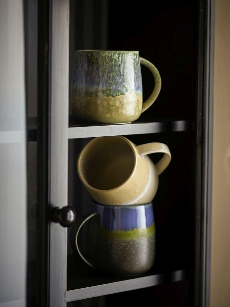 Creative Collection Cloe Becher 3er Set 46 cl, Blau