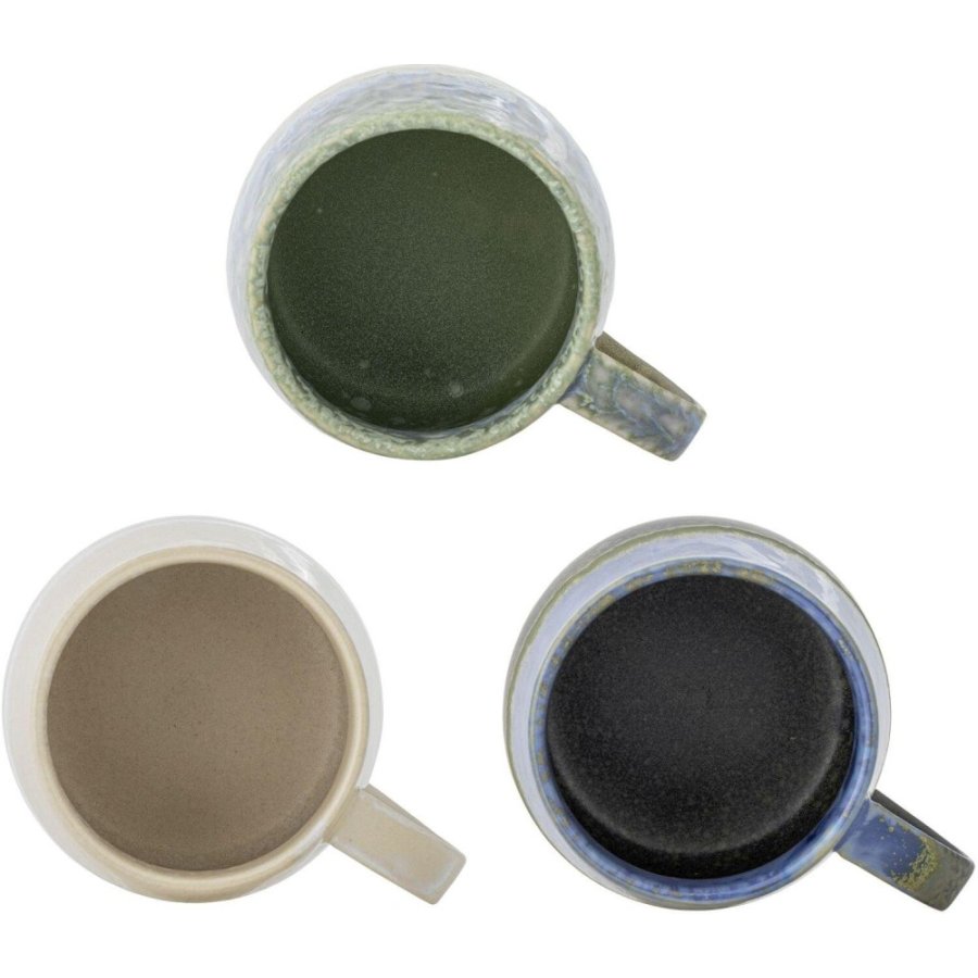 Creative Collection Cloe Becher 3er Set 46 cl, Blau
