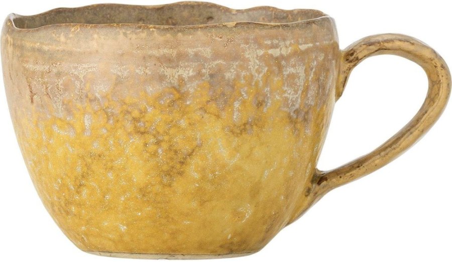 Bloomingville Milani Tasse 26 cl, Braun/Gelb