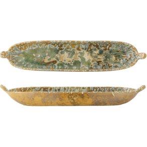 Bloomingville Milani Servierplatte 34 cm, Grn