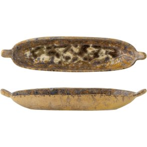 Bloomingville Milani Servierplatte 23,5 cm, Braun