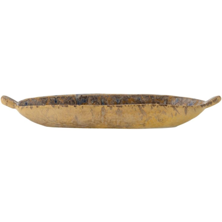 Bloomingville Milani Servierplatte 23,5 cm, Braun