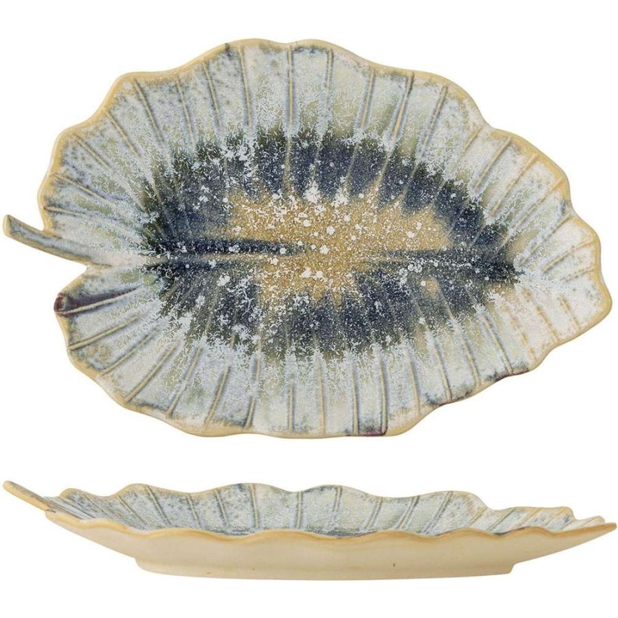 Creative Collection Dorreen Servierplatte 31 cm, Blau