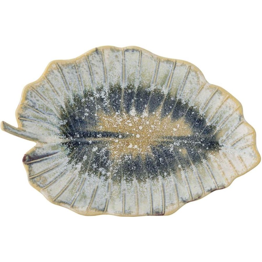 Creative Collection Dorreen Servierplatte 31 cm, Blau