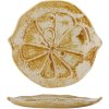 Creative Collection Golda Servierplatte 17 cm, Braun