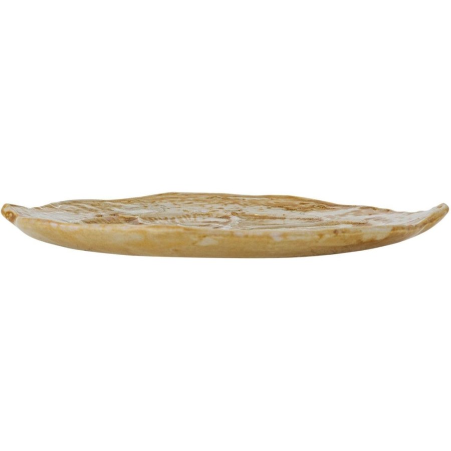 Creative Collection Golda Servierplatte 17 cm, Braun