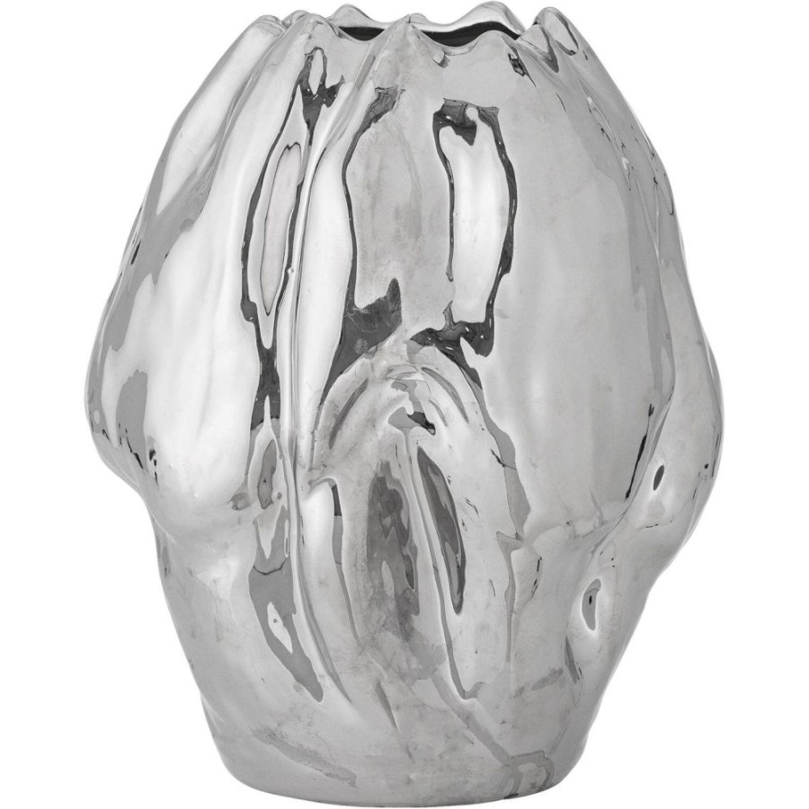 Bloomingville Bobby Vase H29 cm, Silber