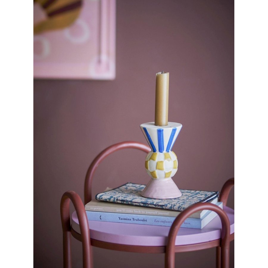 Bloomingville Bob Kerzenhalter H12 cm, Rosa