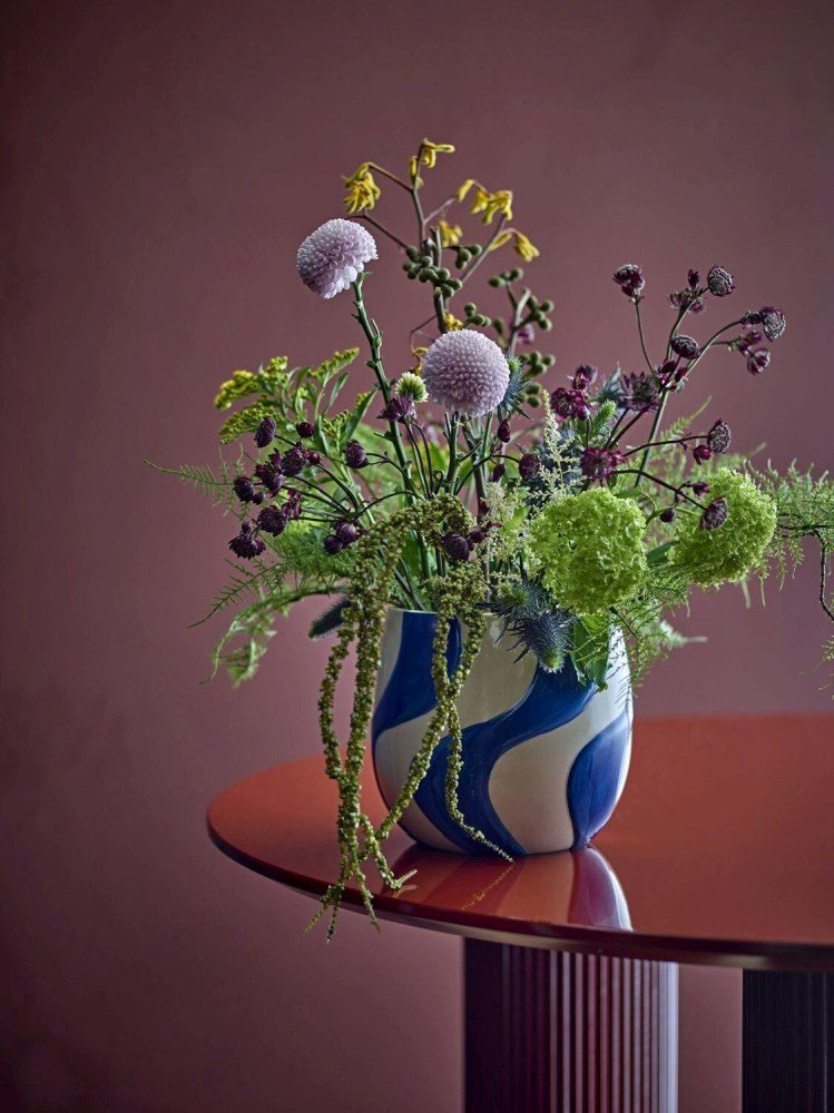 Bloomingville Romy bertopf H18,5 cm, Blau