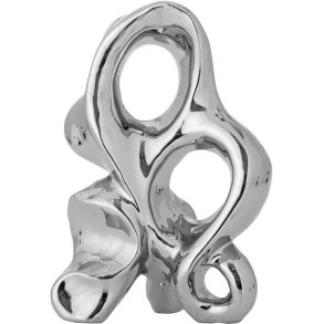 Bloomingville Vinini Dekoration H27 cm, Silber