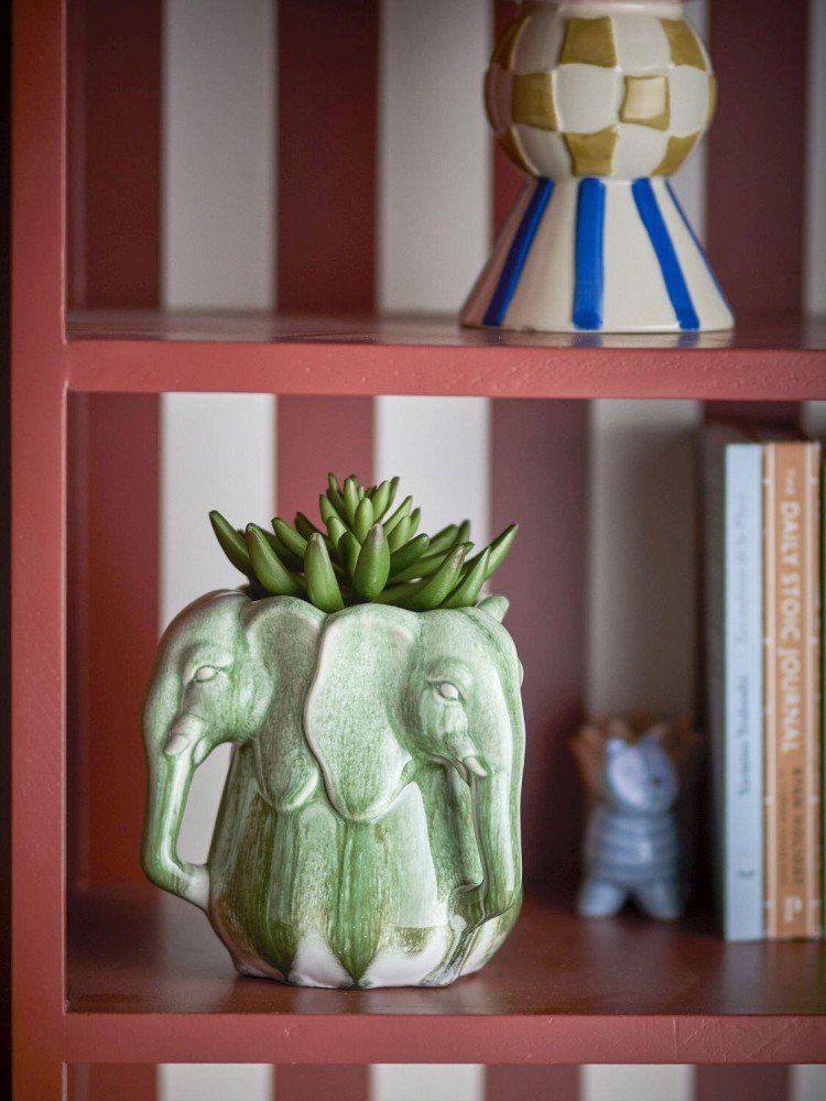Bloomingville Pontus Vase H15,5 cm, Grn