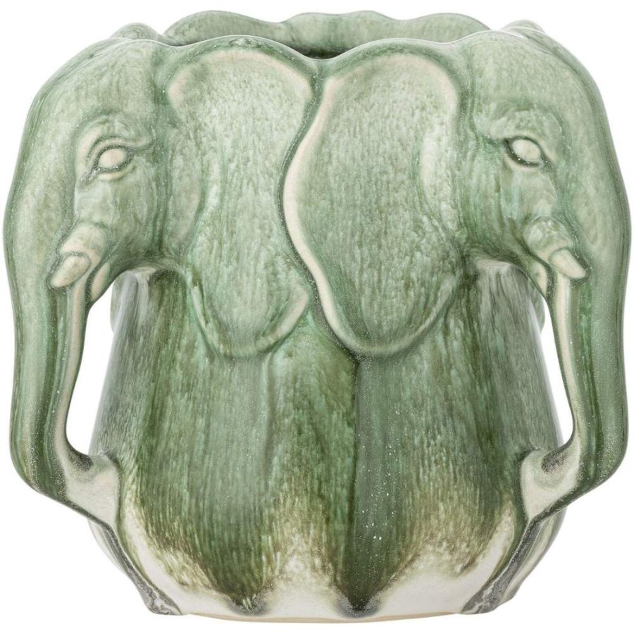 Bloomingville Pontus Vase H15,5 cm, Grn