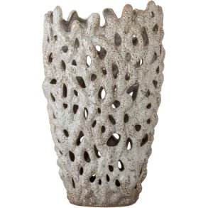 Bloomingville Eunice Vase H37 cm, Wei