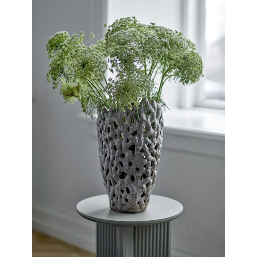 Bloomingville Eunice Vase H37 cm, Wei